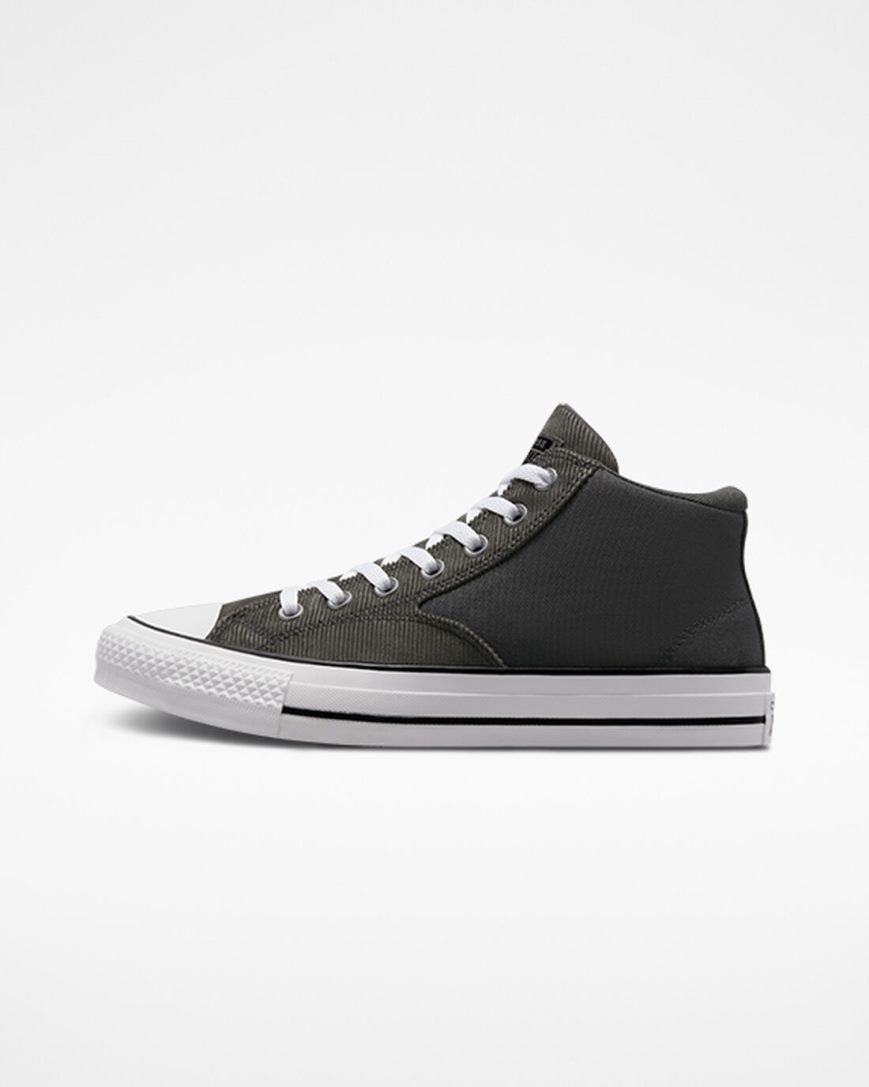 Tenisi Inalti Barbati Converse Chuck Taylor All Star Malden Strada Workwear Gri Negrii Albi | RO KYSAD189